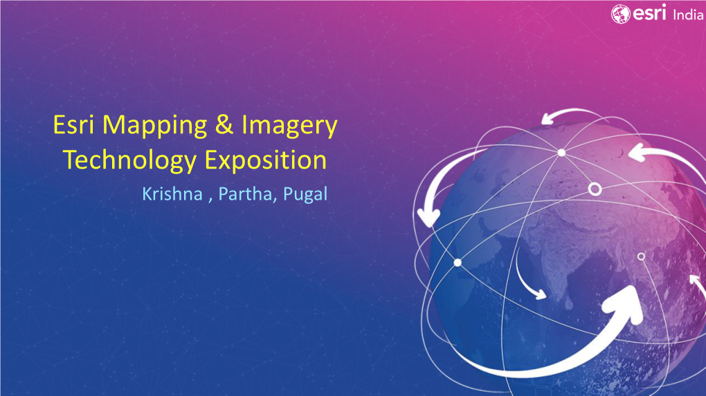 Esri Mapping & Imagery Technology Exposition