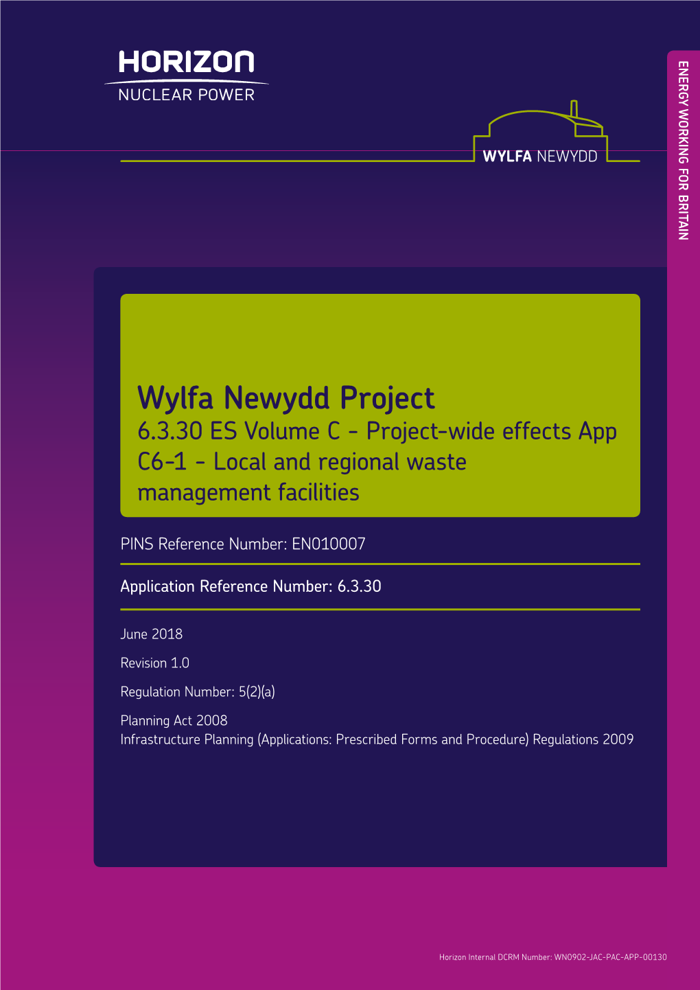 Summary of Waste Management Facilities in North Wales