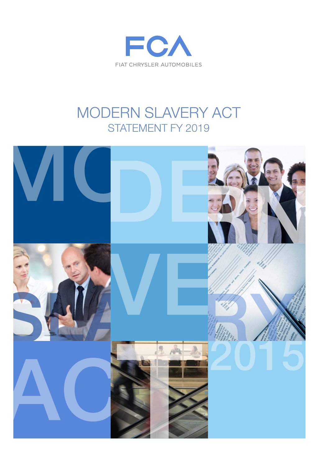 Modern Slavery Act Statement Fy 2019 Modern Slavery Statement Fy 2019