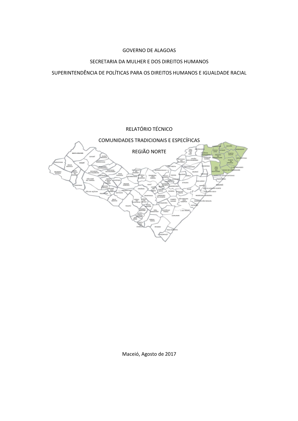 Comunidades Tradicionais E Específicas Região Norte