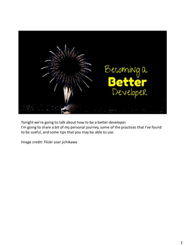 Download Better Developer