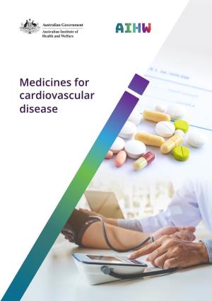 Medicines for Cardiovascular Disease; (5Dec2017edition)(AIHW)