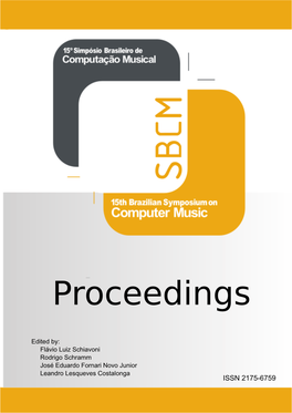 Proceedings-Print.Pdf ISSN: 2175-6759 ISBN: 978-85-76694-75-5