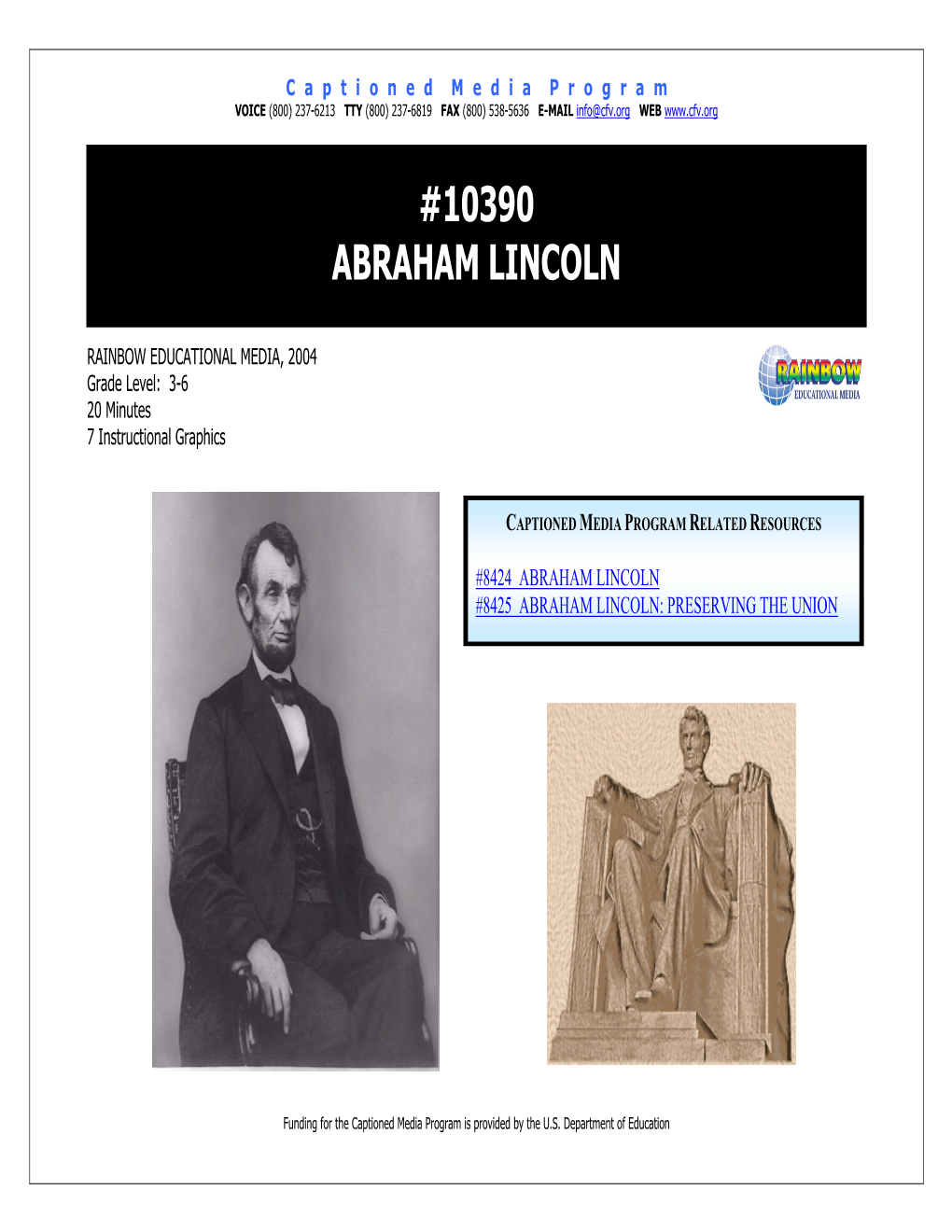 10390 Abraham Lincoln