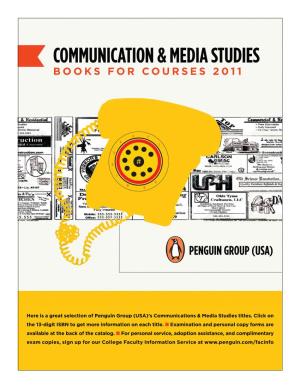 Communication & Media Studies