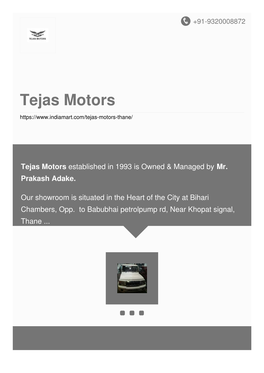Tejas Motors