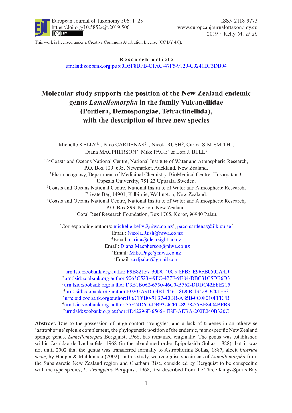 Porifera, Demospongiae, Tetractinellida), with the Description of Three New Species