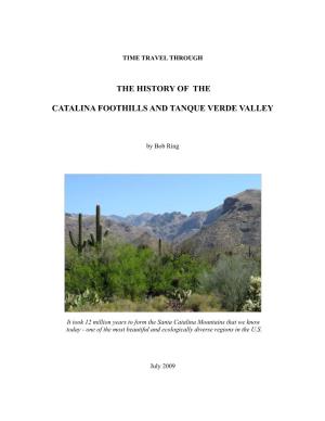 Foothills History Booklet