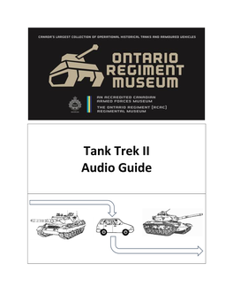 Tank Trek II Audio Guide