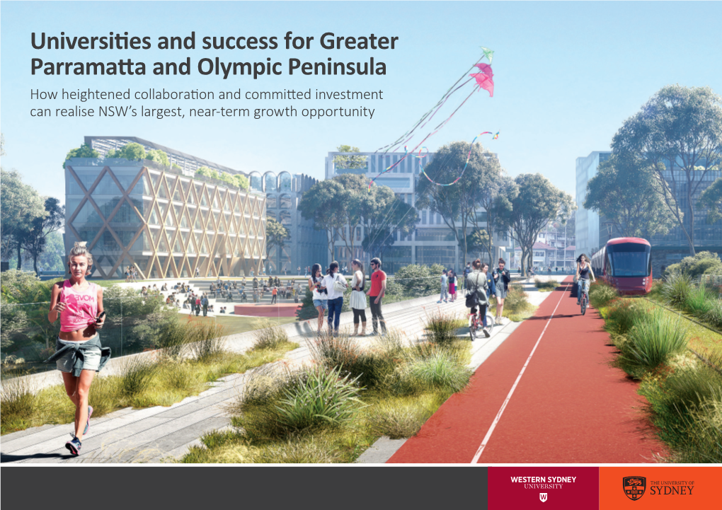 Universities and Success for Greater Parramatta and Olympic Peninsula