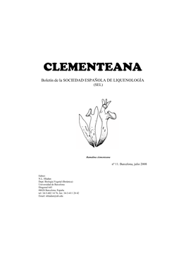 Clementeana 11. 2008
