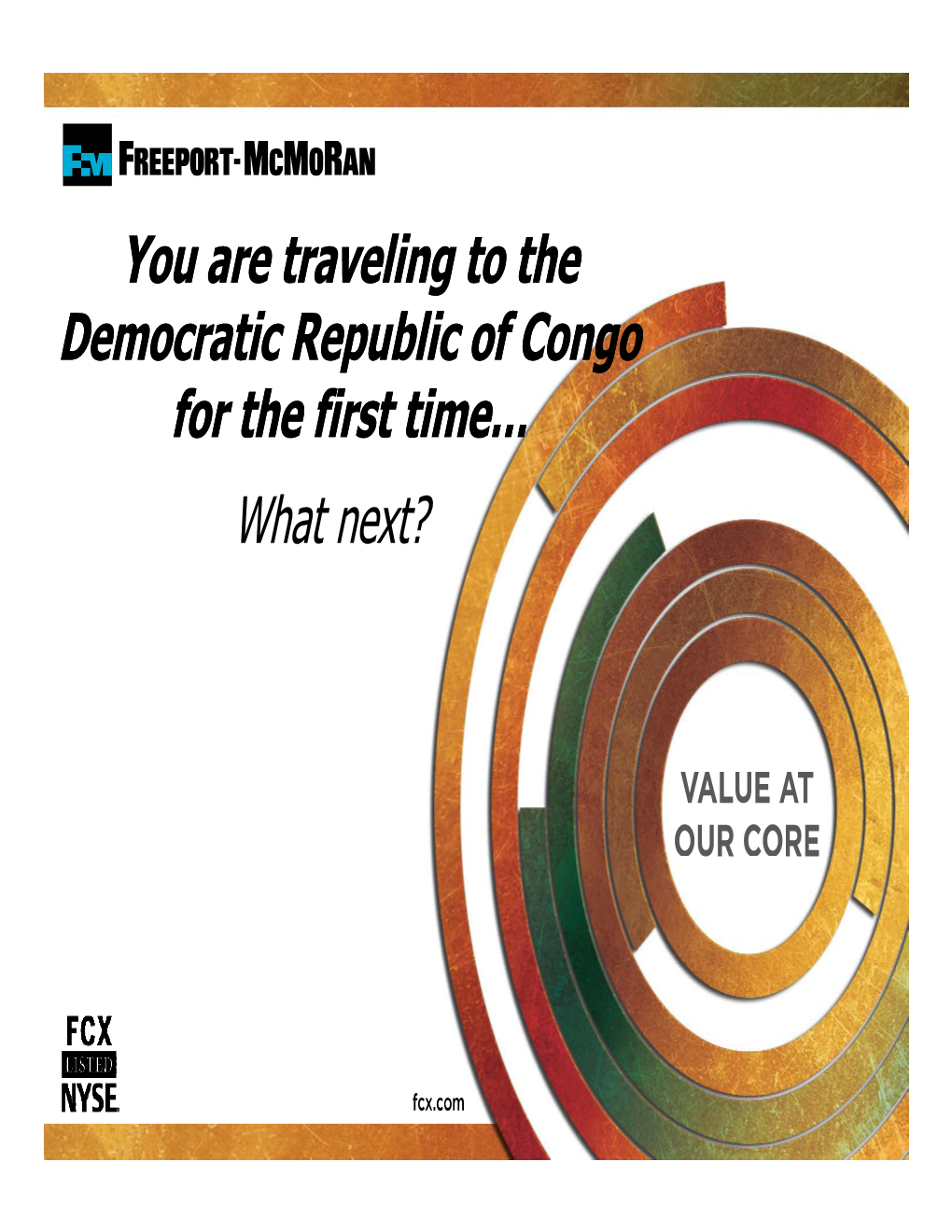 You Are Traveling to the Democratic