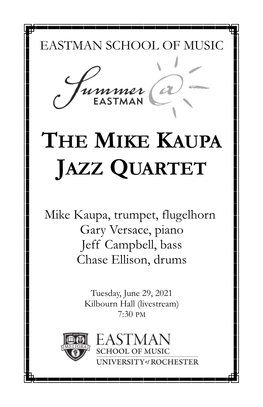 The Mike Kaupa Jazz Quartet