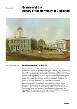 Overview of the History of the University of Cincinnati