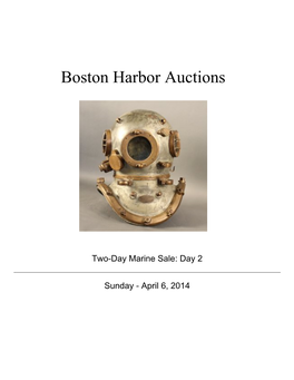 Boston Harbor Auctions