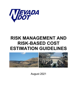 NDOT Risk Management and Risk-Based Cost Estimation