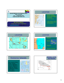 Comoros Islands NETWORK