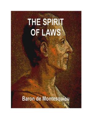 The Spirit of Laws (1748)