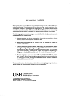 Umidissertation Information Service