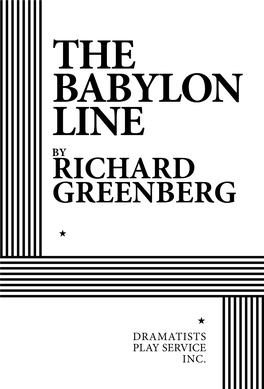 The Babylon Line by Richard Greenberg