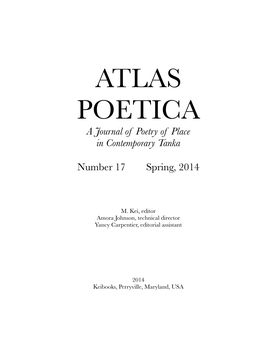 Atlas Poetica Issue 17