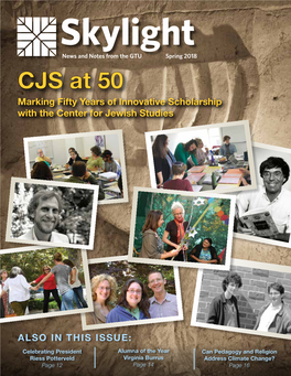 CJS at 50 Marking Fifty Years of Innovative Scholarship with the Center for Jewish Studies