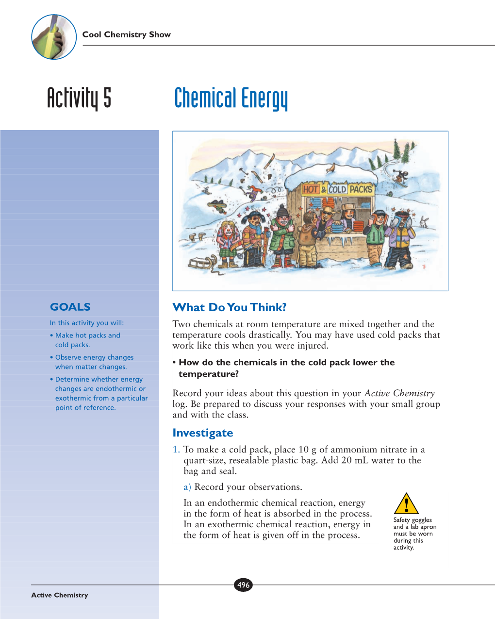 Activity 5 Chemical Energy