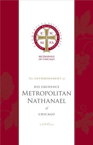 Program of Metropolitan Nathanael's Enthronement