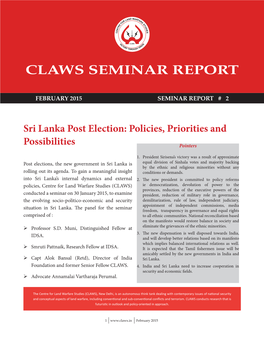Claws Seminar Report