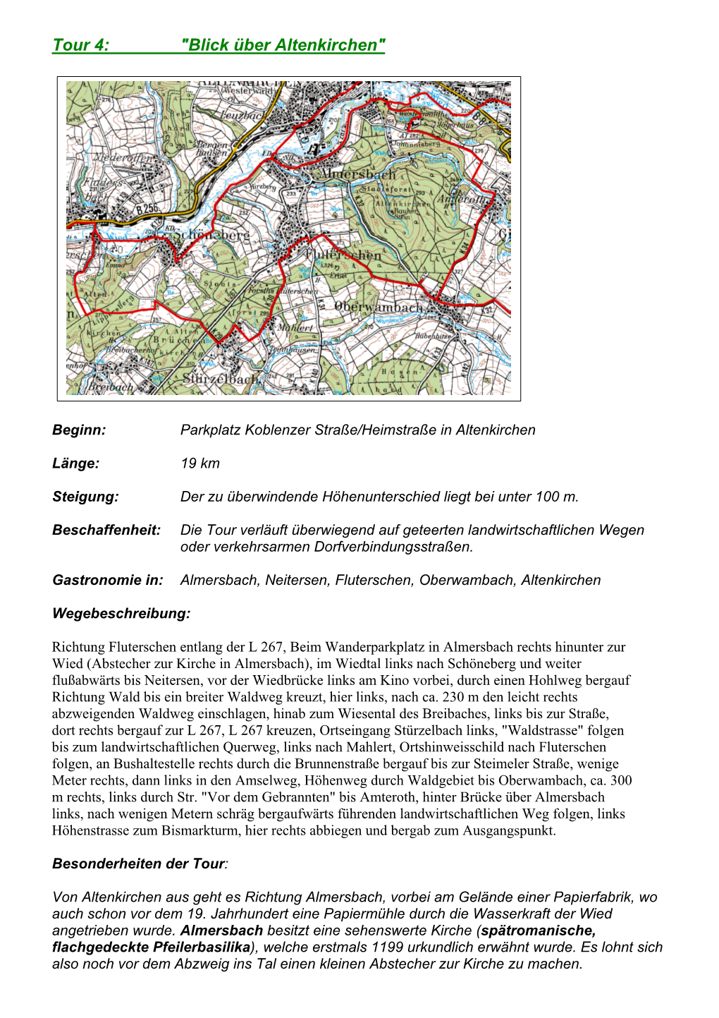 Tour 4: "Blick Über Altenkirchen"