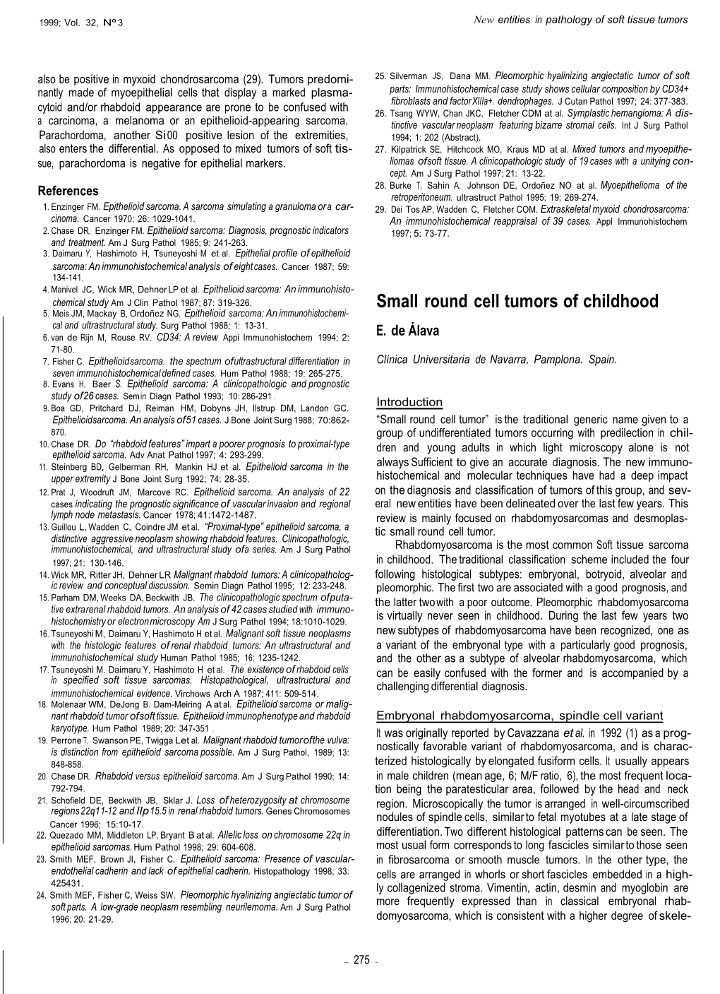 Small Round Cell Tumors of Childhood 5