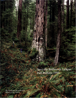 The Redwood Forest and Its Associated Habitats
