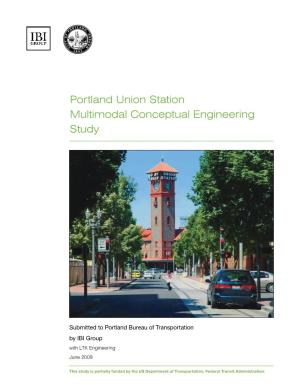 Union Station Conceptual Engineering Study