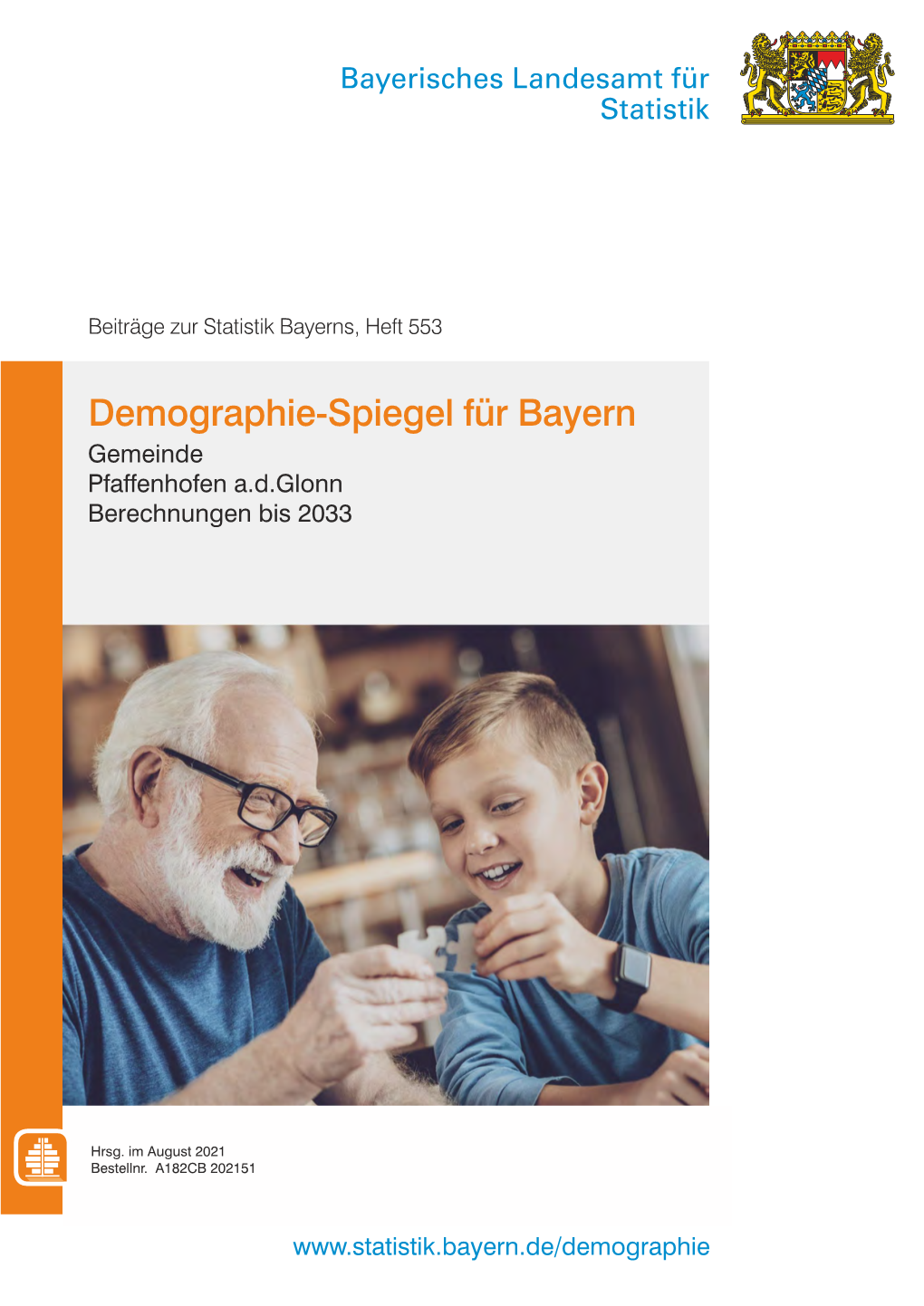 Demographie-Spiegel Für Bayern Gemeinde Pfaffenhofen A.D.Glonn