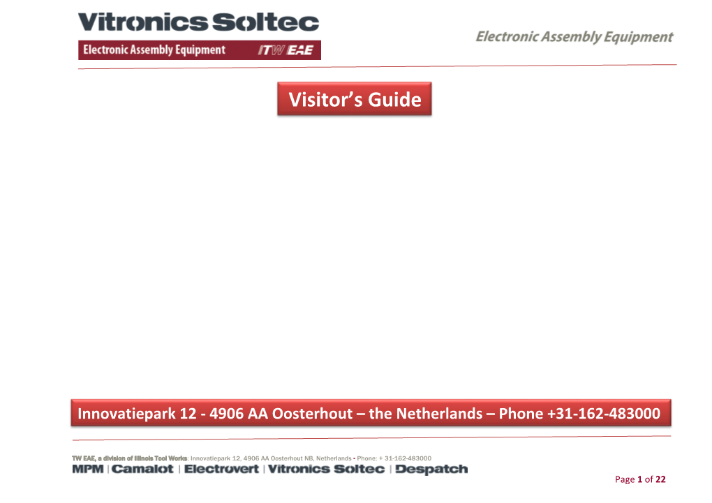 Visitor's Guide