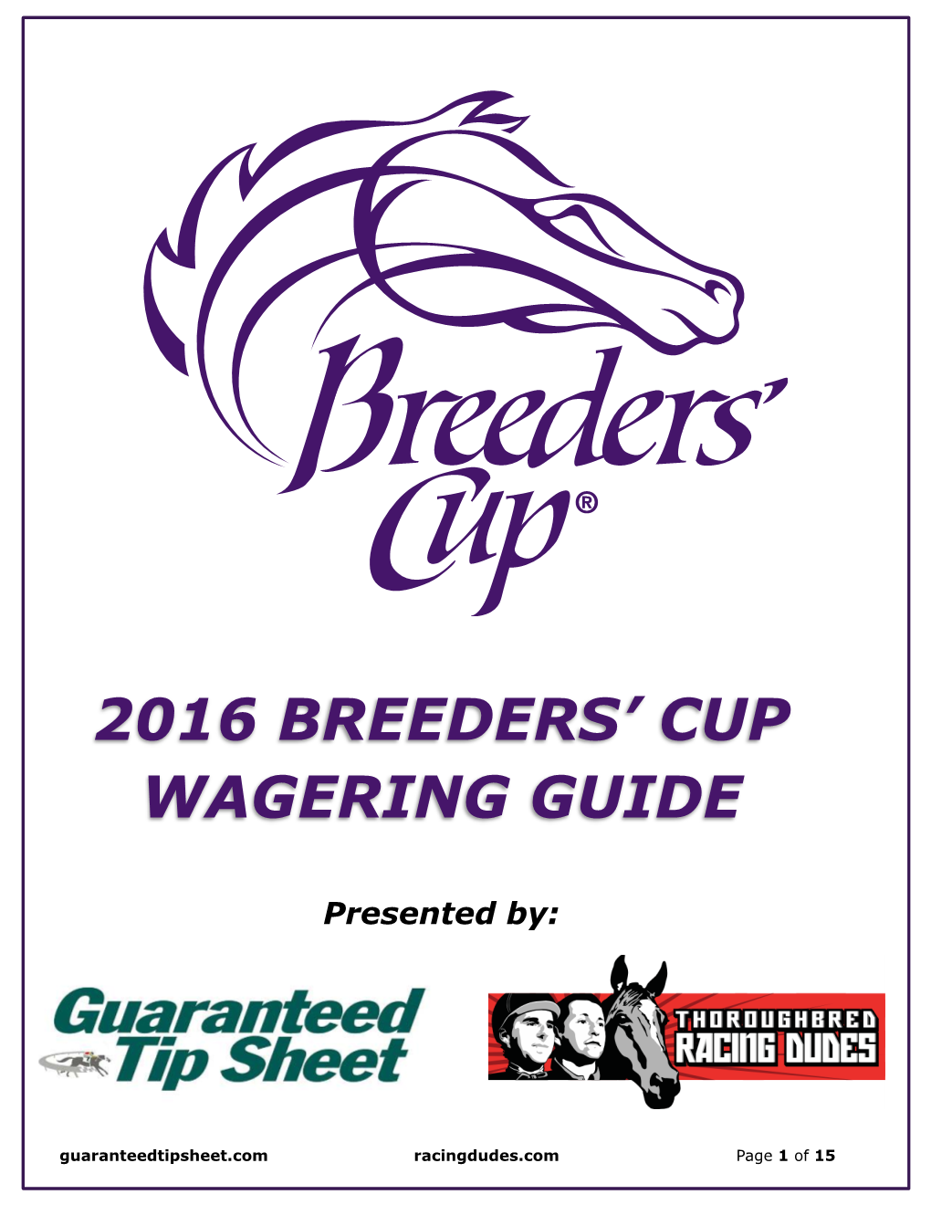 BC Wagering Guide 2