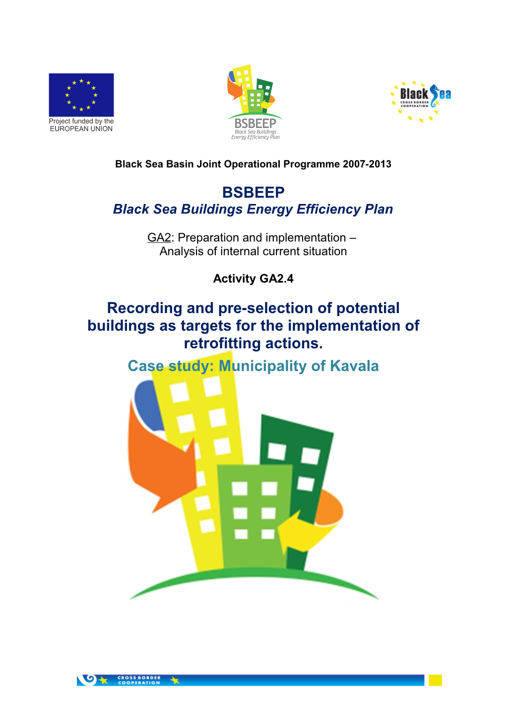 Black Sea Basin Joint Operational Programme 2007-2013