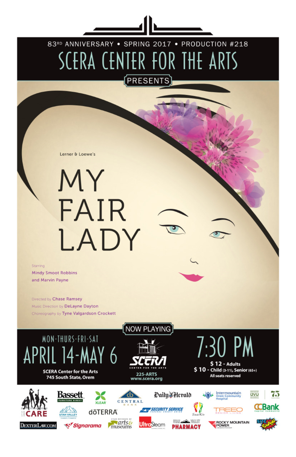 My Fair Lady Playbill Layout