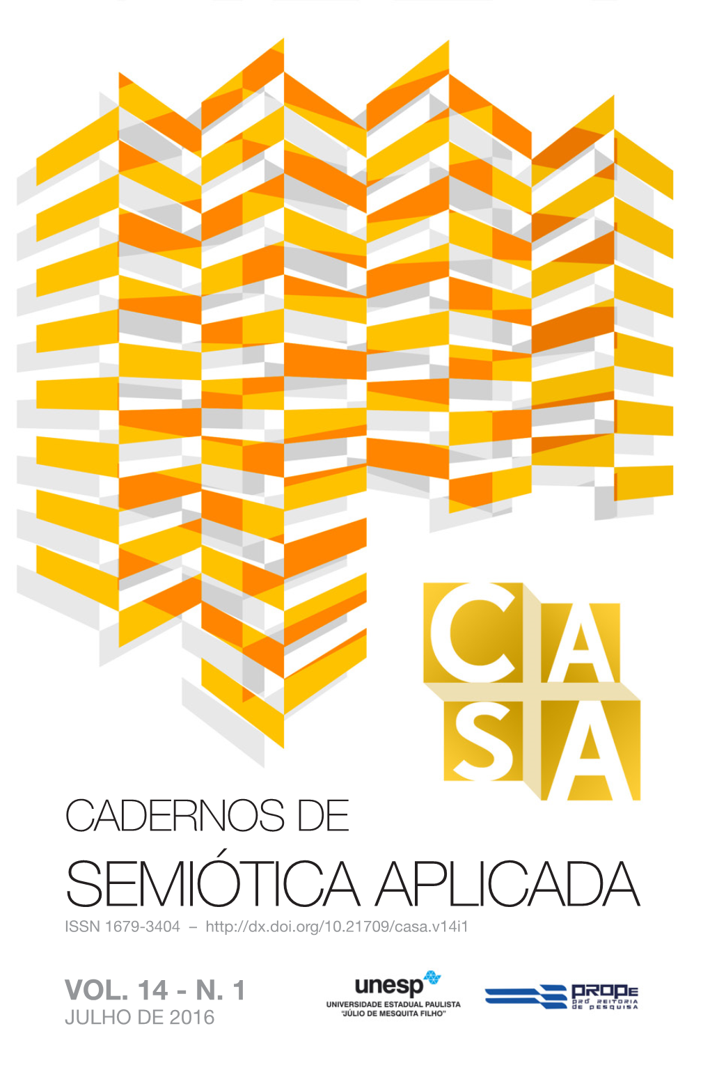 CASA: Cadernos De Semiótica Aplicada Vol.13