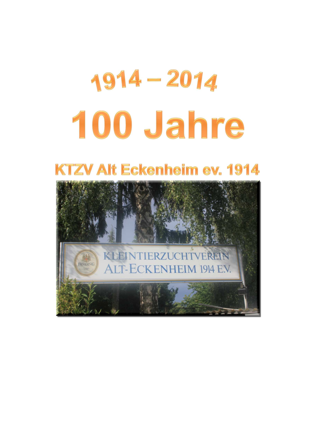 Chronik-Verein KTZV Alt Eckenheim