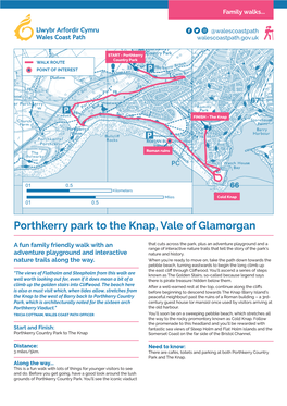 Porthkerry Park to the Knap, Vale of Glamorgan