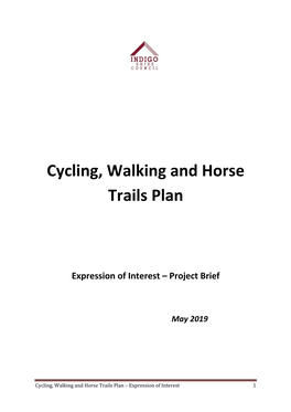 Cycling, Walking and Horse Trails Plan
