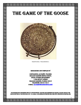 The Game of the Goose