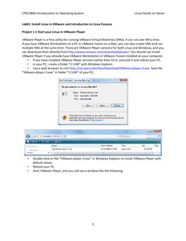 Install Linux in Vmware and Introduction to Linux Essence