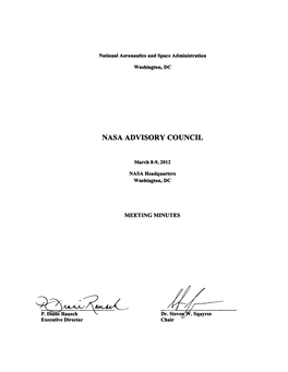 Nasa Advisory Council