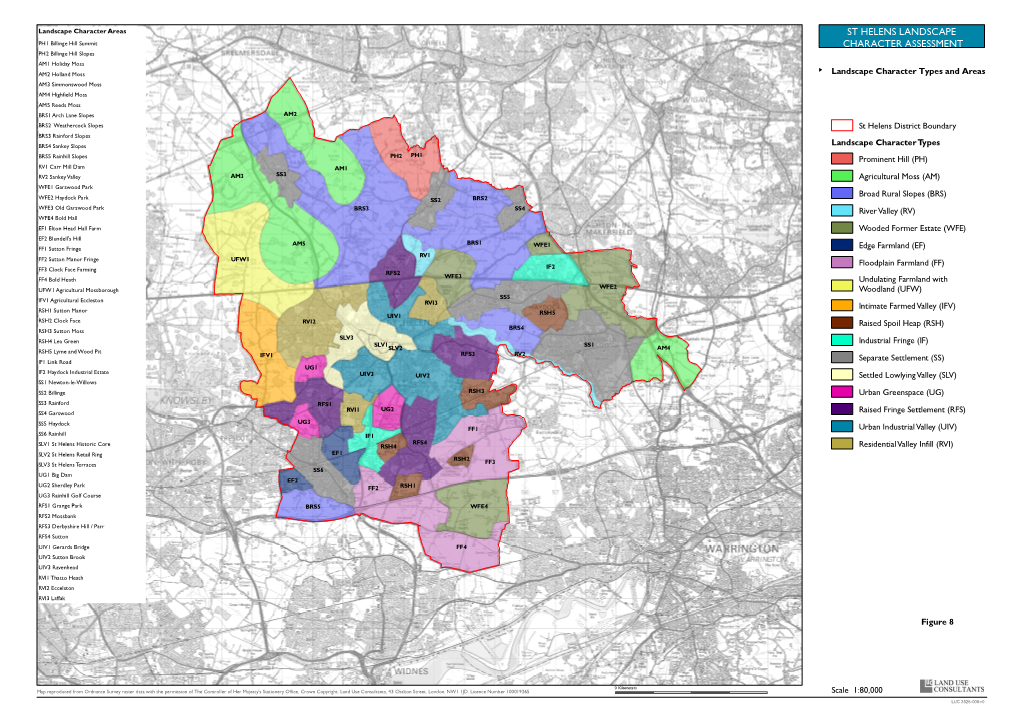 St Helens Landscape Character Assessment Figure 8