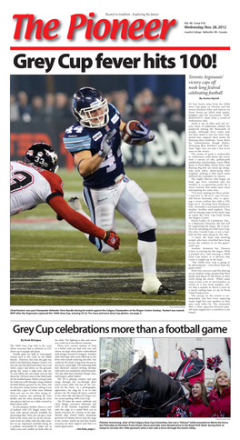 Grey Cup Celebrations More Than a Football Game