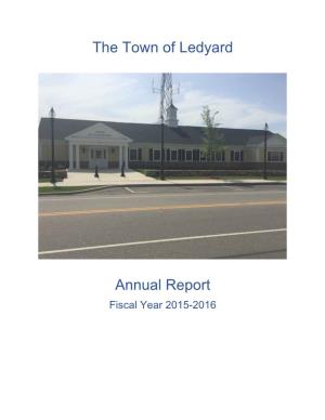 Town of Ledyard Annual Report FY 2015-2016