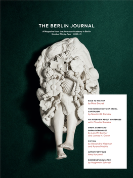 The Berlin Journal | Number 34 | 2020–21