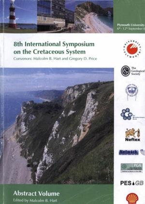 8Th International Symposium on the Cretaceous System Abstract Volume